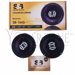 SOUNDBLAST 6' Two Way Speaker 480W  SB-1660