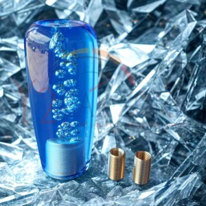 Car Crystal gear knob Blue (Small)