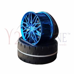  Alloy Wheel Shape Rotating Car Dasboard Air Freshener 