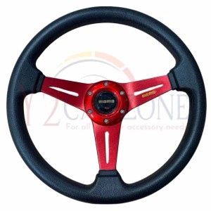 Momo Steering Wheel 13 inch - RED with Hub