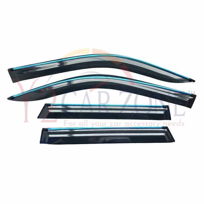 Chrome Door visor for breeza