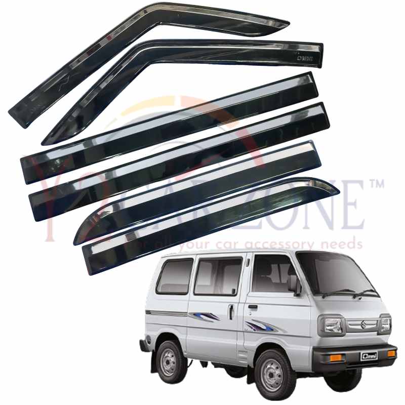 Door visor for omni van