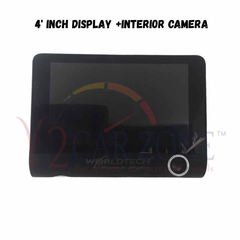 WorldTech 4Inch Dashcam WT-478DV/24 Smart DVR