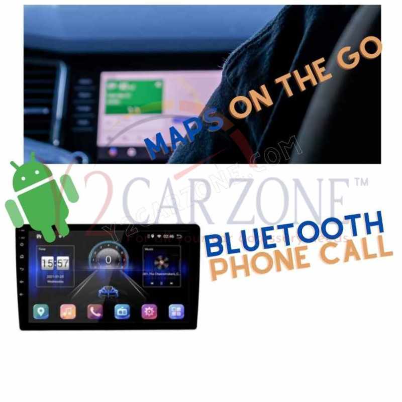 Android Combo for Maruti Swift 2018 to 2022 9 Inch Touch Screen with Reverse Camera and Frame 1 Year Warranty included