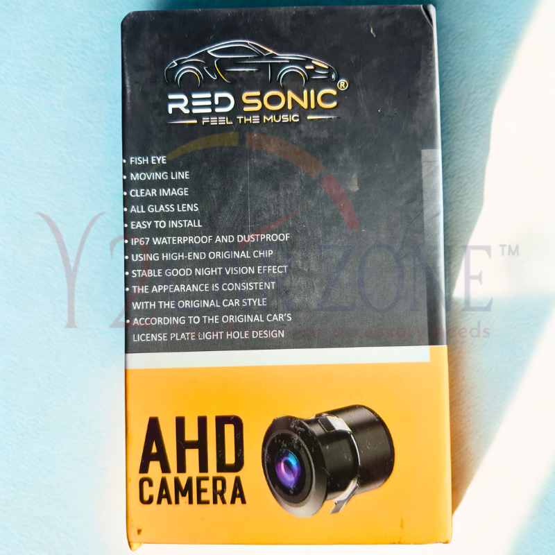 RED SONIC- Reverse camera
