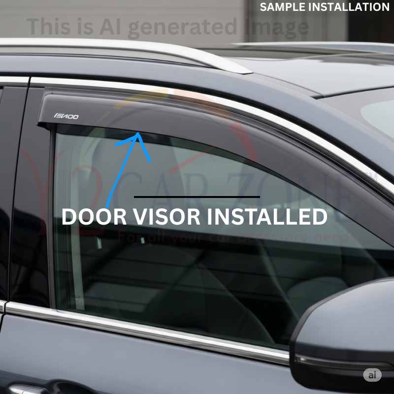Door visor for hyundai i10 GRAND