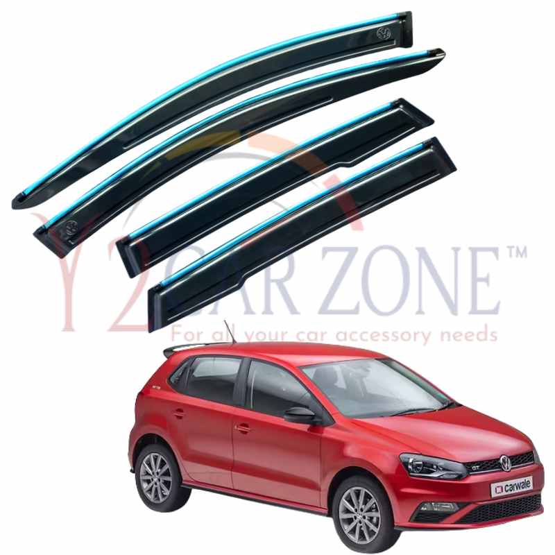 Chrome Line Door visor for polo
