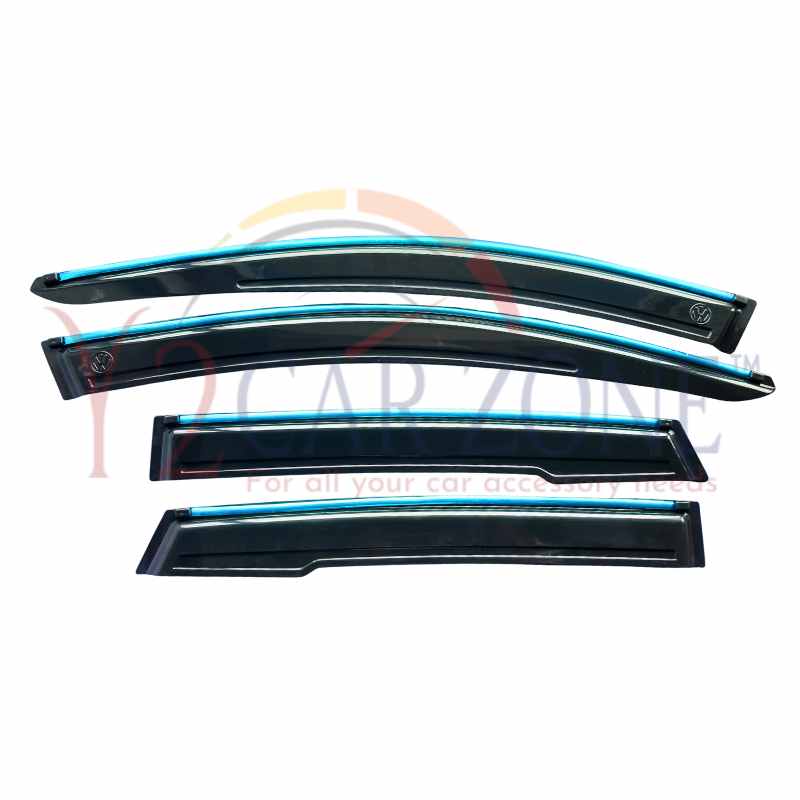 Chrome Line Door visor for polo