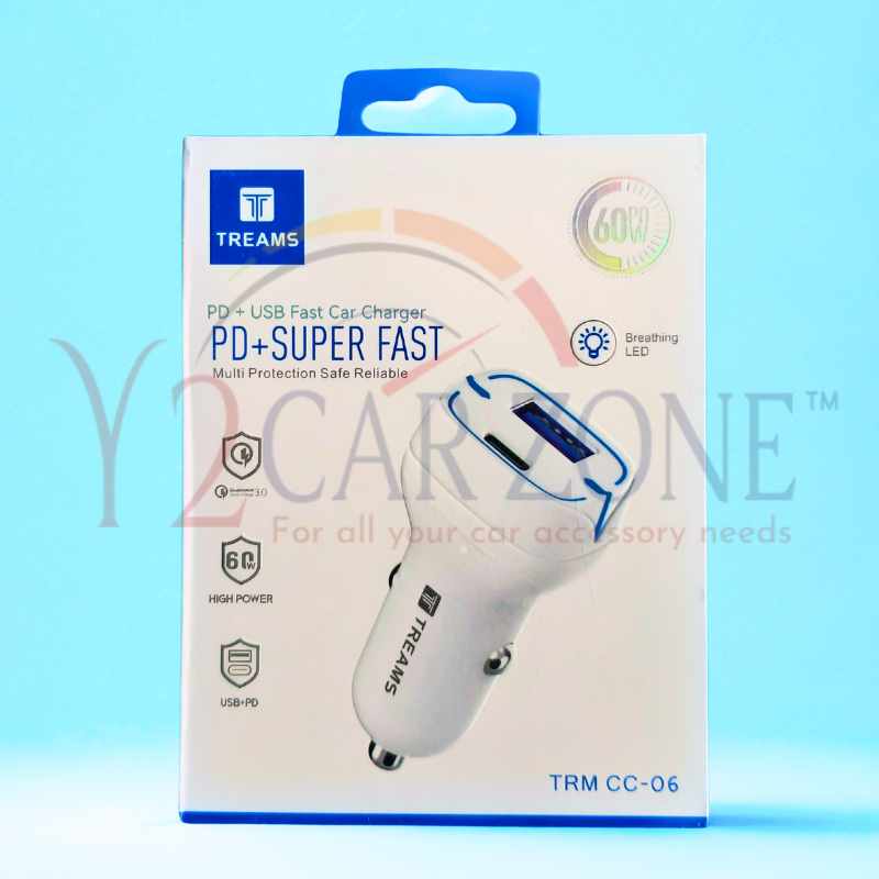 TREAMS Super Fast CAR Charger 