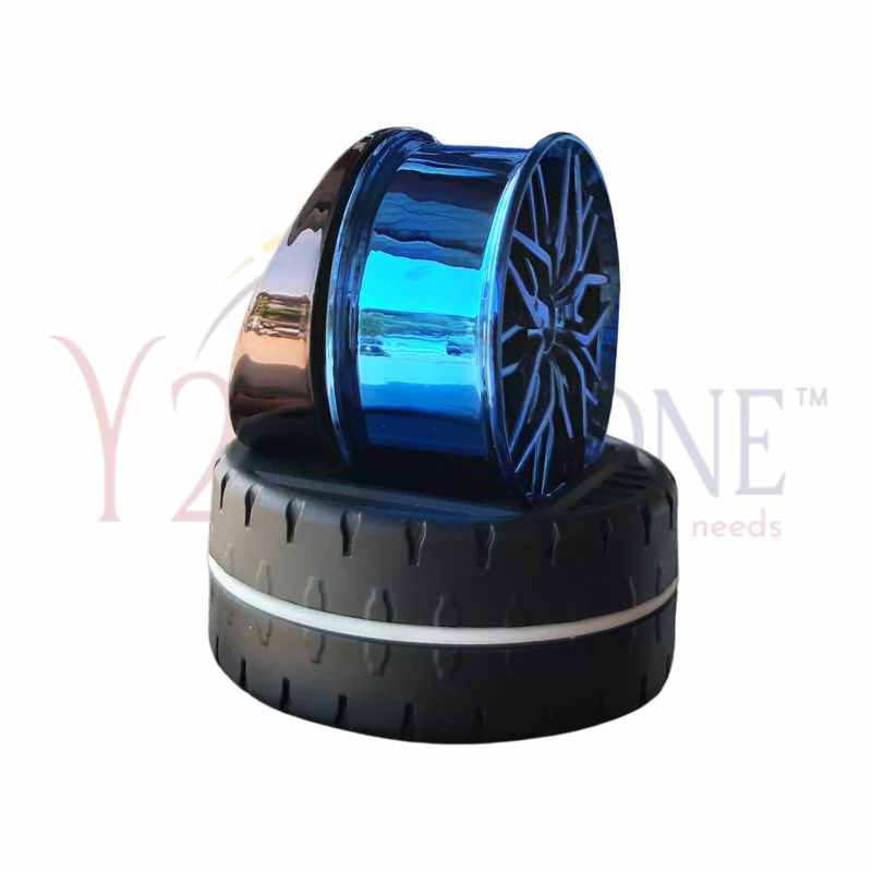  Alloy Wheel Shape Rotating Car Dasboard Air Freshener 