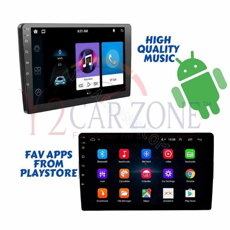 Android Combo for Maruti Dzire 2018 to 2022 9 Inch Touch Screen with Reverse Camera and Frame 1 Year Warranty included