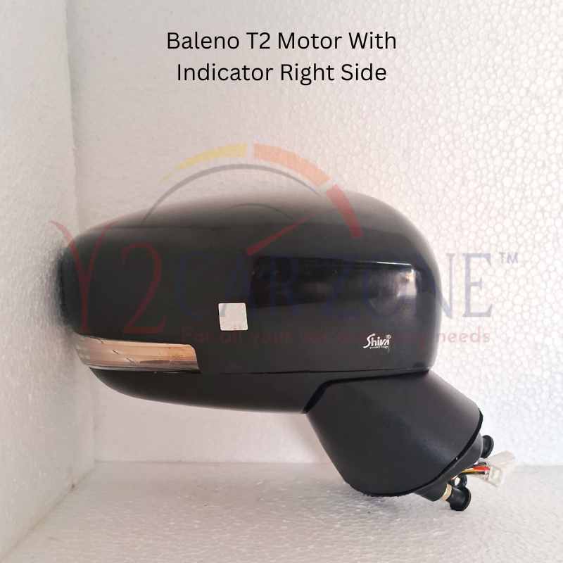 Door Mirror Baleno T2 Motor With Indicator Right Side