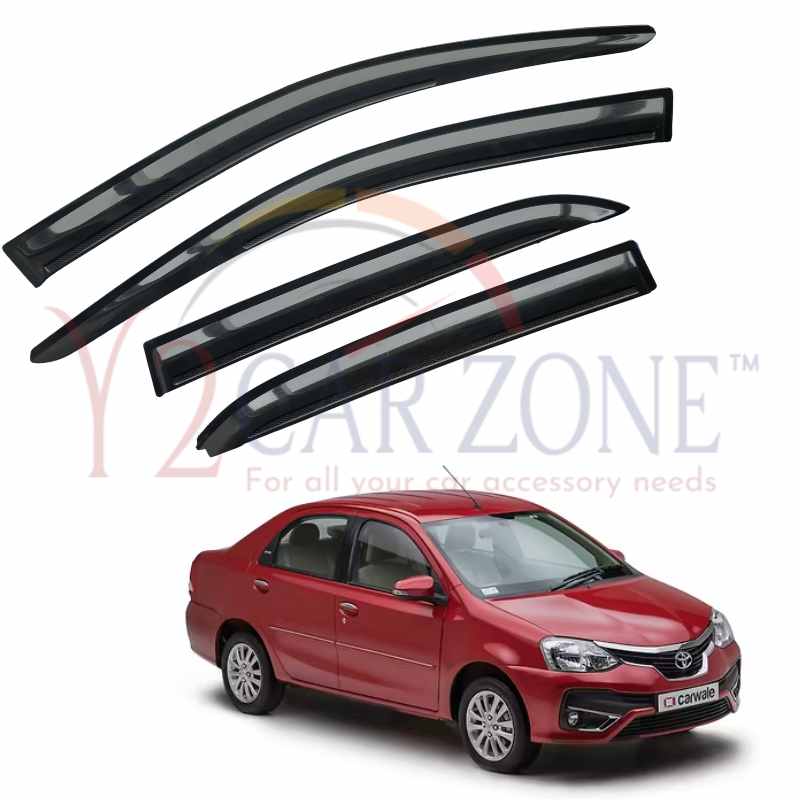 Door visor for etios