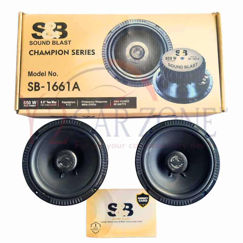 SOUNDBLAST 6.5' Champion Series Speaker 650W  SB-1661A