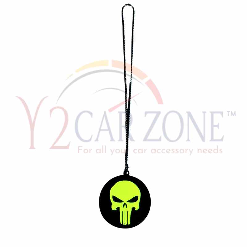 CAR MIRROR HANGING GREEN (MONSTER) DECORATIVE SHOWPIECE